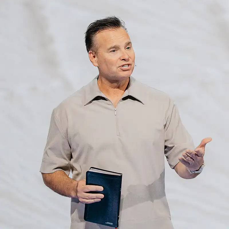 Image of pastor preaching