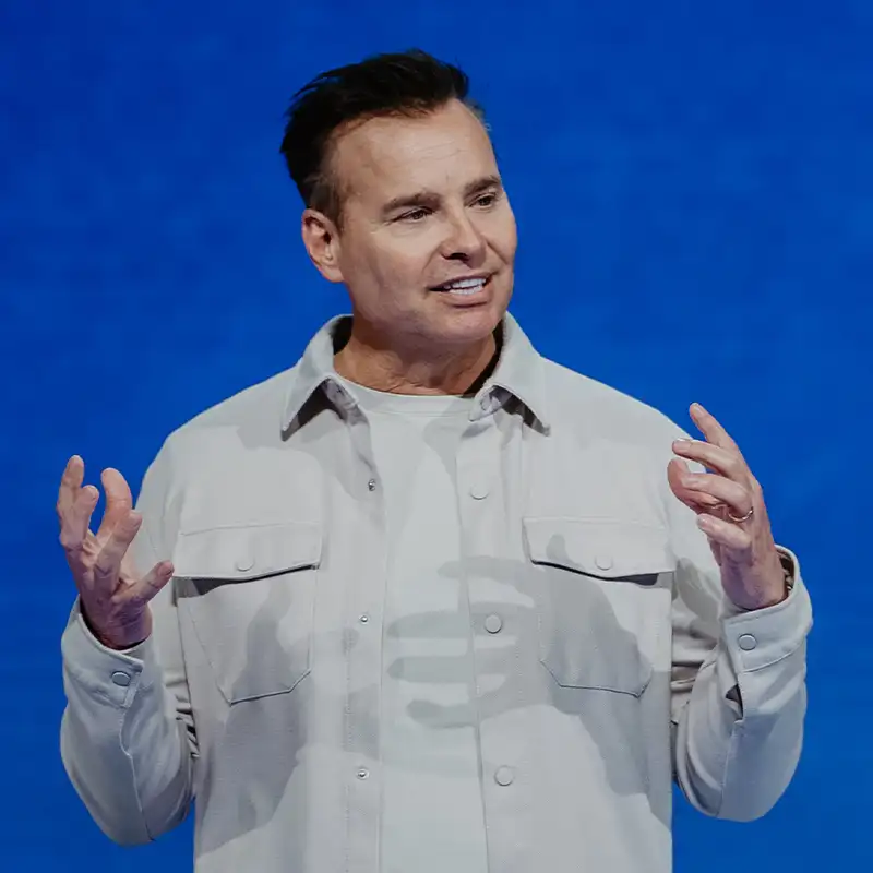 Image of pastor preaching