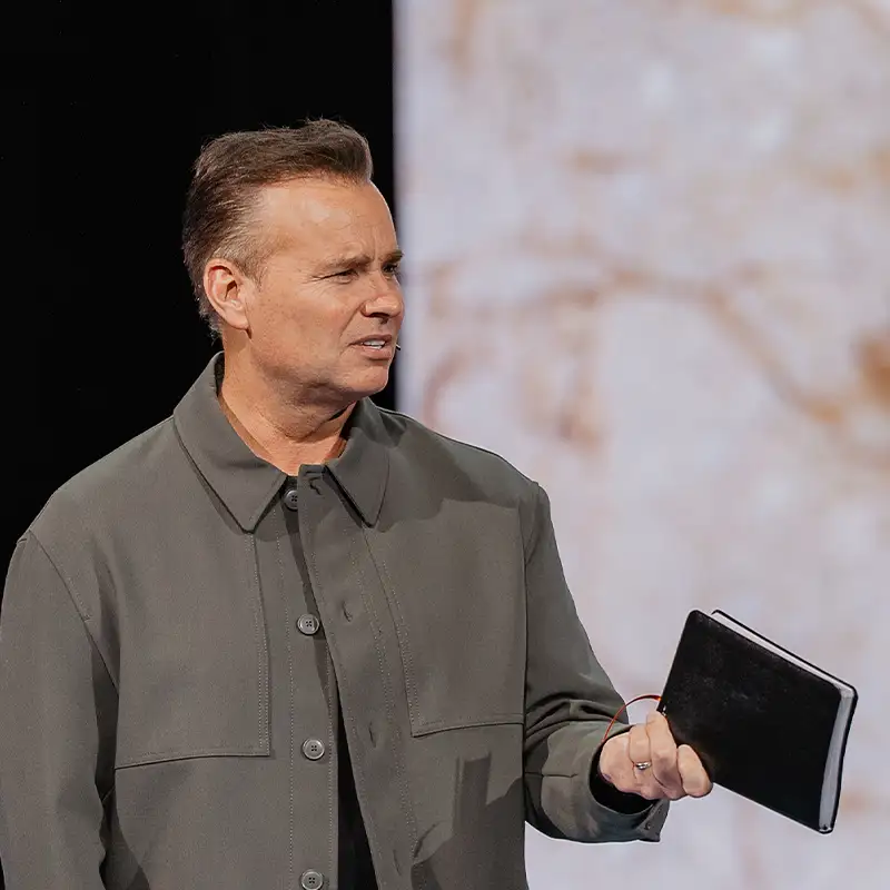 Image of pastor preaching