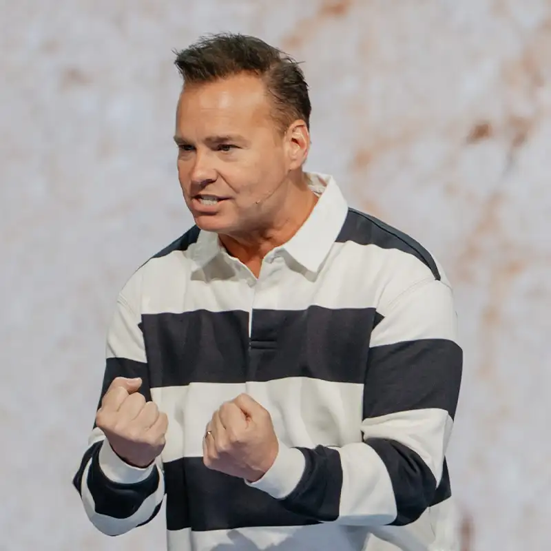 Image of pastor preaching