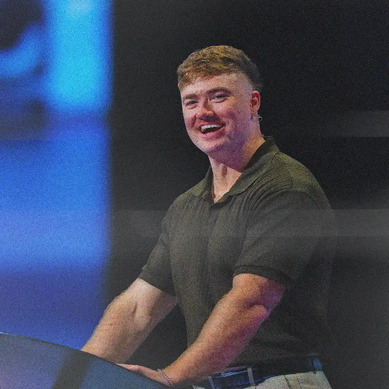 Image of pastor preaching