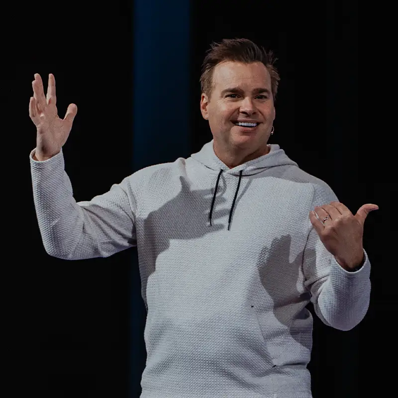 Image of pastor preaching