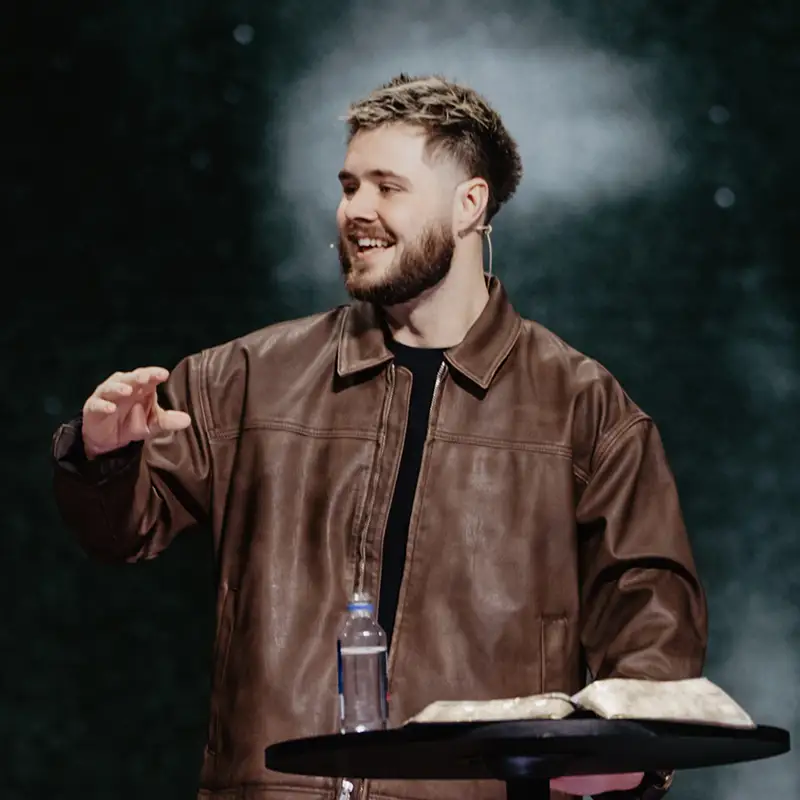 Image of pastor preaching