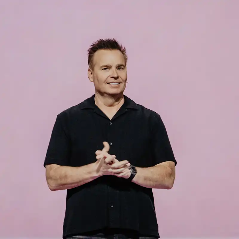 Image of pastor preaching