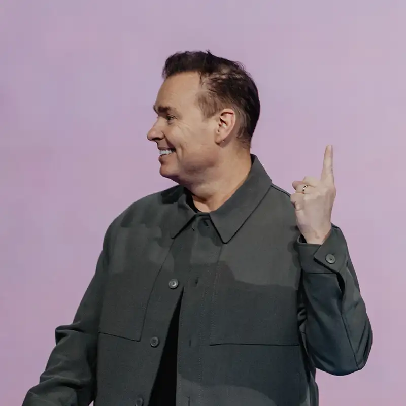 Image of pastor preaching