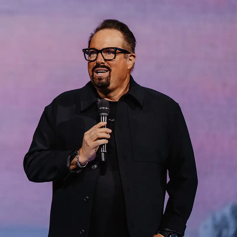 Image of pastor preaching