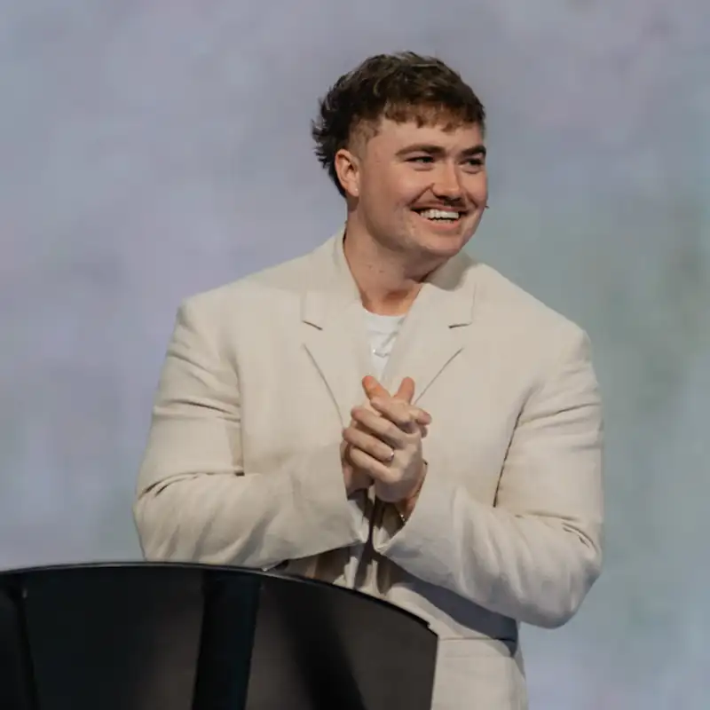 Image of pastor preaching