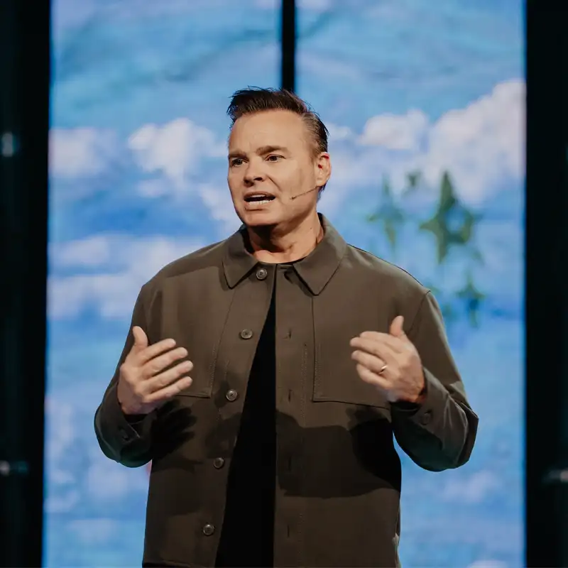 Image of pastor preaching