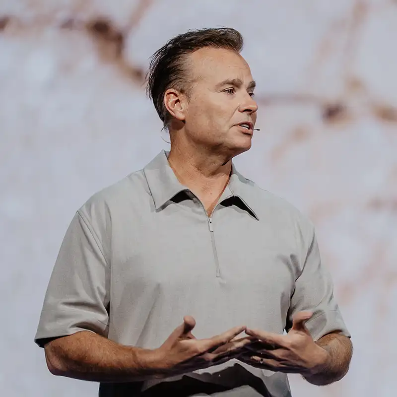 Image of pastor preaching
