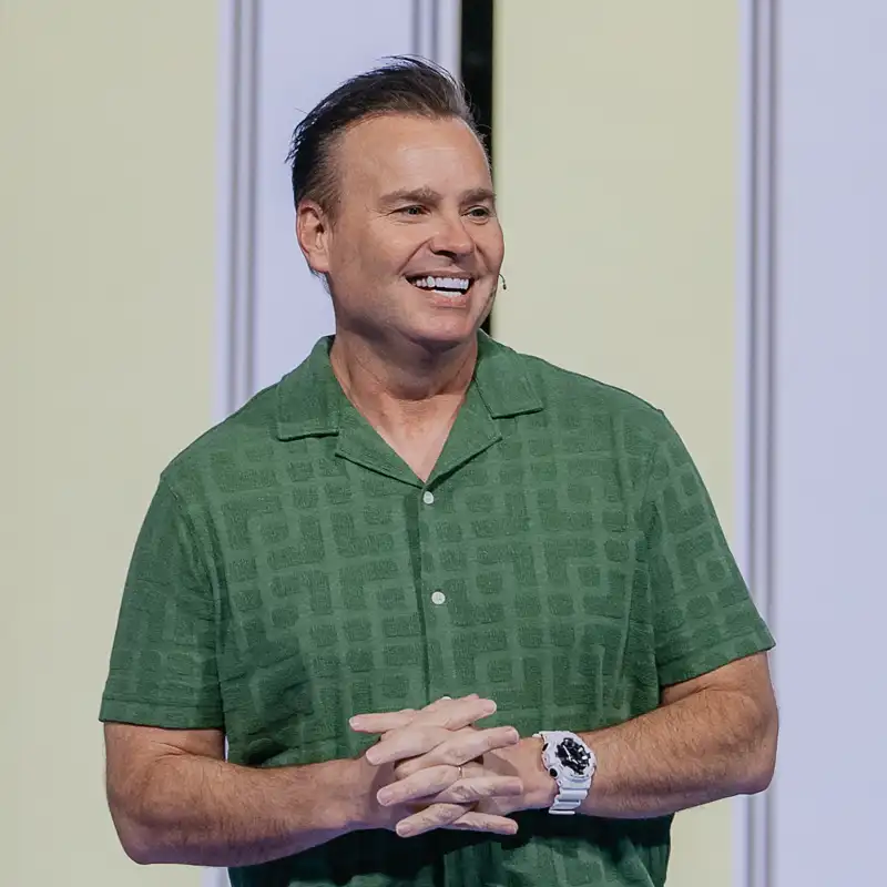 Image of pastor preaching