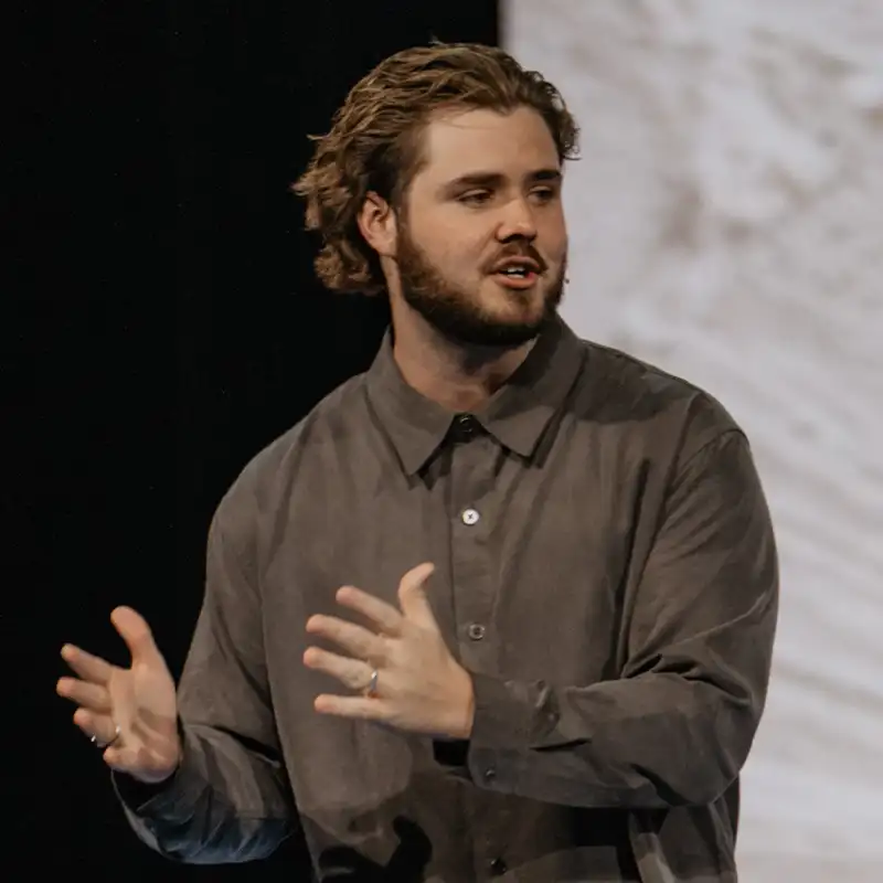 Image of pastor preaching