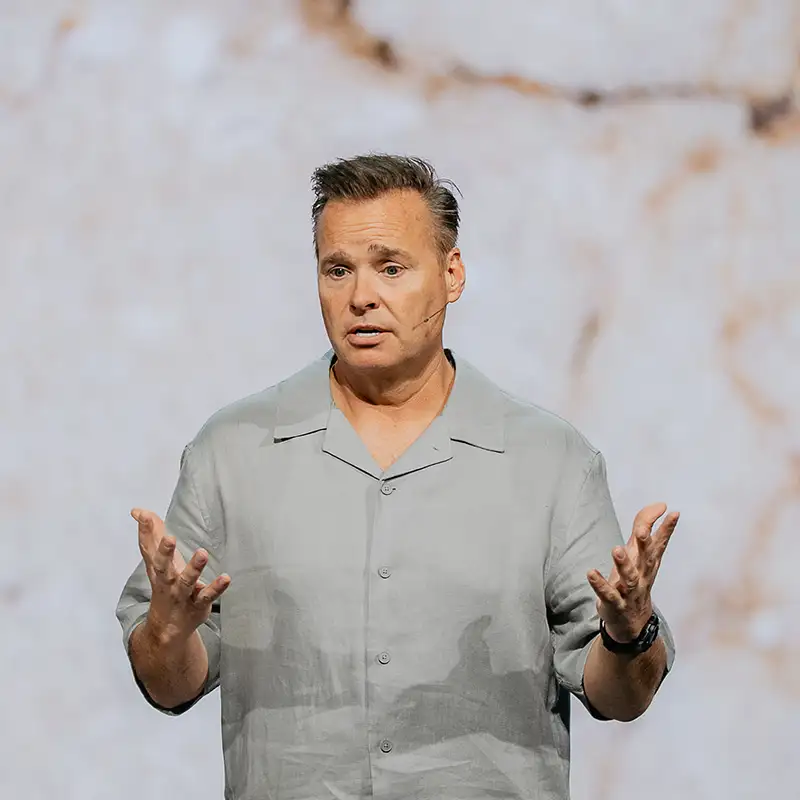 Image of pastor preaching