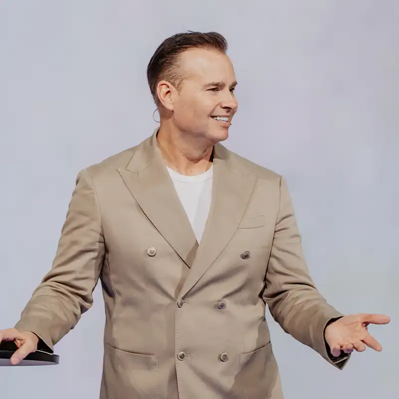 Image of pastor preaching